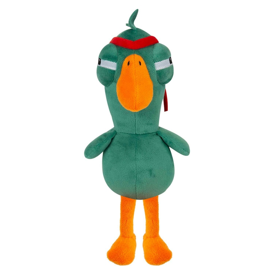 image 1 of Rambo Goose Goose Duck Soft Toy Cute Plushie Huggable Cuddly 30cm Green