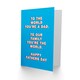 image 2 of Our Family You Are World Sincere Loving Fathers Day Dad Card