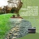 image 3 of 60L Steel Garden Roller Push Pull w/ Fillable Cylinder Water Rolling Drum