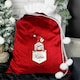 image 5 of Personalised Gonk Family Red Christmas Sack - Girl