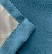 image 5 of Enhanced Living Matrix Teal 66 x 72 inch (168x183cm) Tape Top Thermal Noise reducing Dim Out Curtains (PAIR)