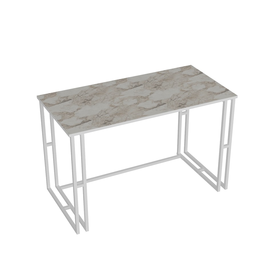 image 1 of Decorotika Alfa Computer Desk with Metal Legs - H 75 cm x W 20 cm x D 60 cm