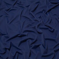 Minerva Core Range Navy Matte Activewear Lycra Four Way Stretch Knit Fabric for Dressmaking, 145cm / 57" Wide - per metre