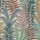 image 1 of AS Creation Famous Garden Fern Textured Wallpaper - Brown/Blue/Green - One Size Brown