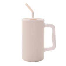 XD Collection Cube Recycled Stainless Steel 800ml Travel Mug - Pink - One Size | Pink | 1