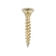 image 1 of Timco - C2 Strong-Fix Multi-Purpose Premium Screws - PZ - Double Countersunk - Yellow (Size 4.0 x 25 - 200 Pieces)