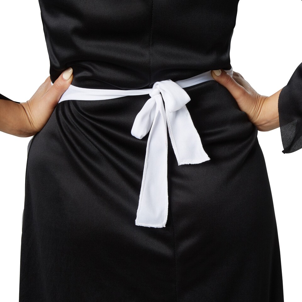 image 1 of Scary Witch - Halloween fancy dress costume for women | Black | black/white | 1