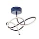 image 1 of BHS Glow Kid's LED Whirly Ceiling Light | Blue | Blue | 1