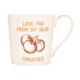 image 1 of Siip Tomatoes Yellow Cone Mug