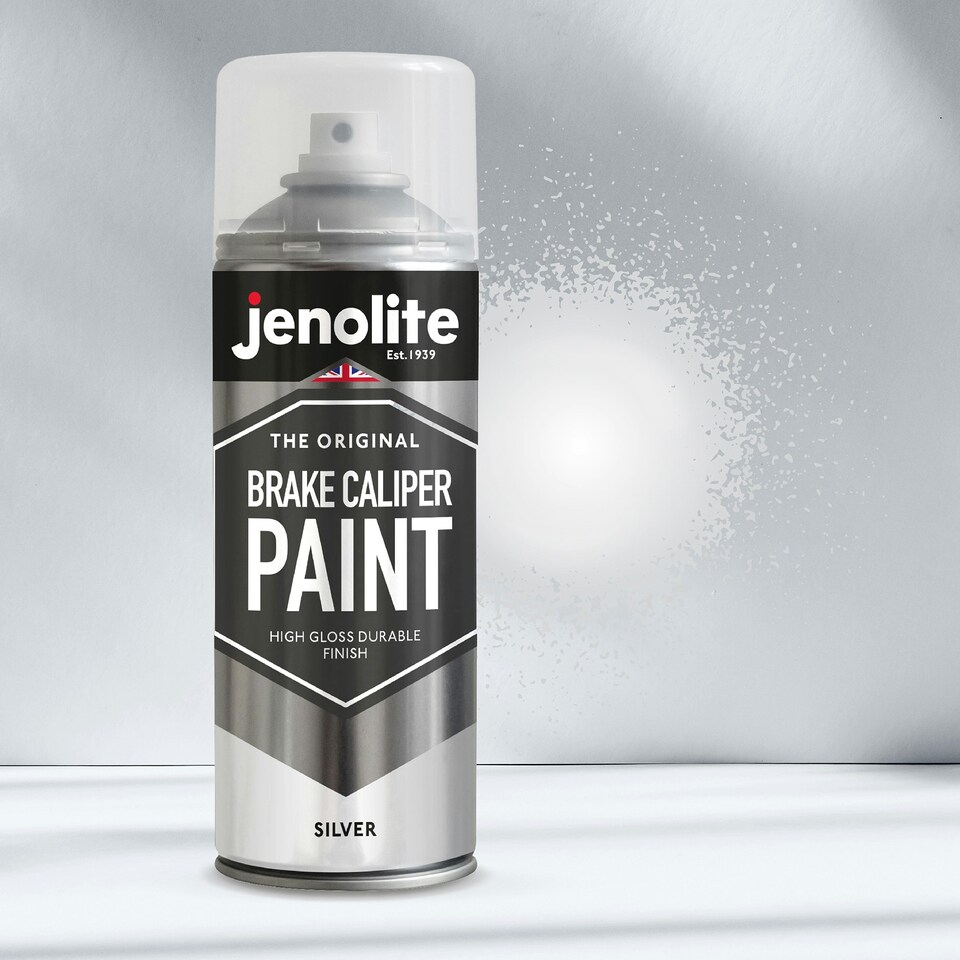 image 1 of Jenolite High Gloss Brake Caliper Paint - Silver - 400ml