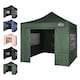 image 1 of Maximus 3 x 3m Heavy Duty Pop up Gazebo With Removable Sides | Green | Green