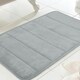 image 2 of Everyday Design Memory Foam Bath Mat Grey 43x61cm