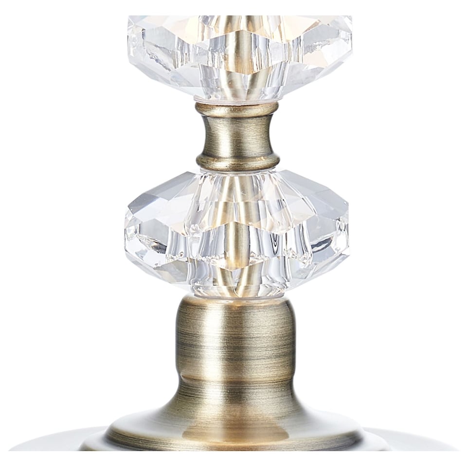 image 1 of Contemporary Antique Brass Power Saving and Eco Friendly LED Touch Table Lamp | Gold | Antique Brass | 1