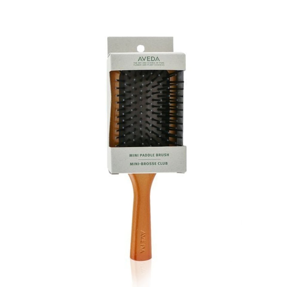 image 1 of Wooden Mini Paddle Brush - 1pc