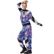 image 2 of Womens Fancy Dress Costume - Retro Disco Tracksuit | Blue | blue | 2XL | 1