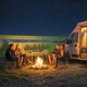 image 8 of Outsunny Camping Windbreaks with Clear Windows, 725 x 140cm | Green | Army Green | 725 x 140 cm
