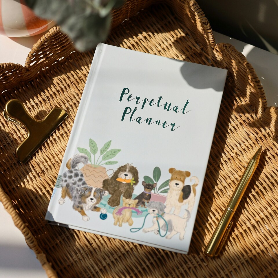 image 1 of Perpetual Planner for Dog Lovers: An undated Organiser