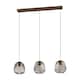 image 1 of EGLO Espinal Bronze Steel Caged Style Contemporary 3-Light Pendant