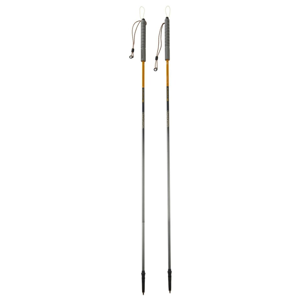 image 1 of Craghoppers Treklite Compact Trekking Poles - Anodised Yellow/Anodised Grey - 55cm