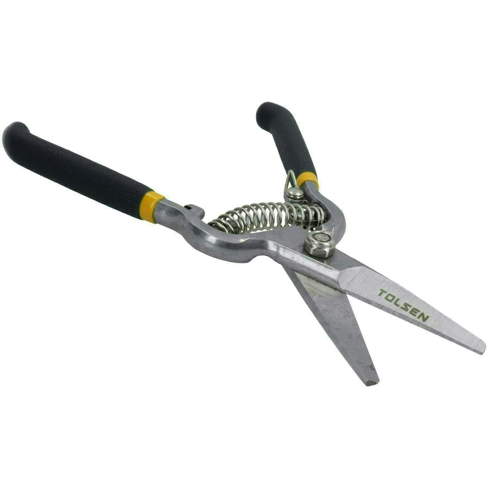 image 1 of Straight Pruning Hand Shears Cutters 200mm Flower Florist Scissors Garden Plant