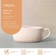 image 6 of Mikasa Gravy Boat Cream Stoneware 300ml