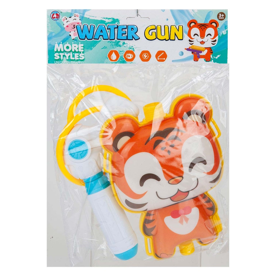 image 1 of vfm-estore Animal Backpack Water Gun Pistol - Compact 16cm x 22cm