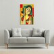 image 2 of woman with chocolate in hand (Canvas Print) 61 x 41 x 4cm