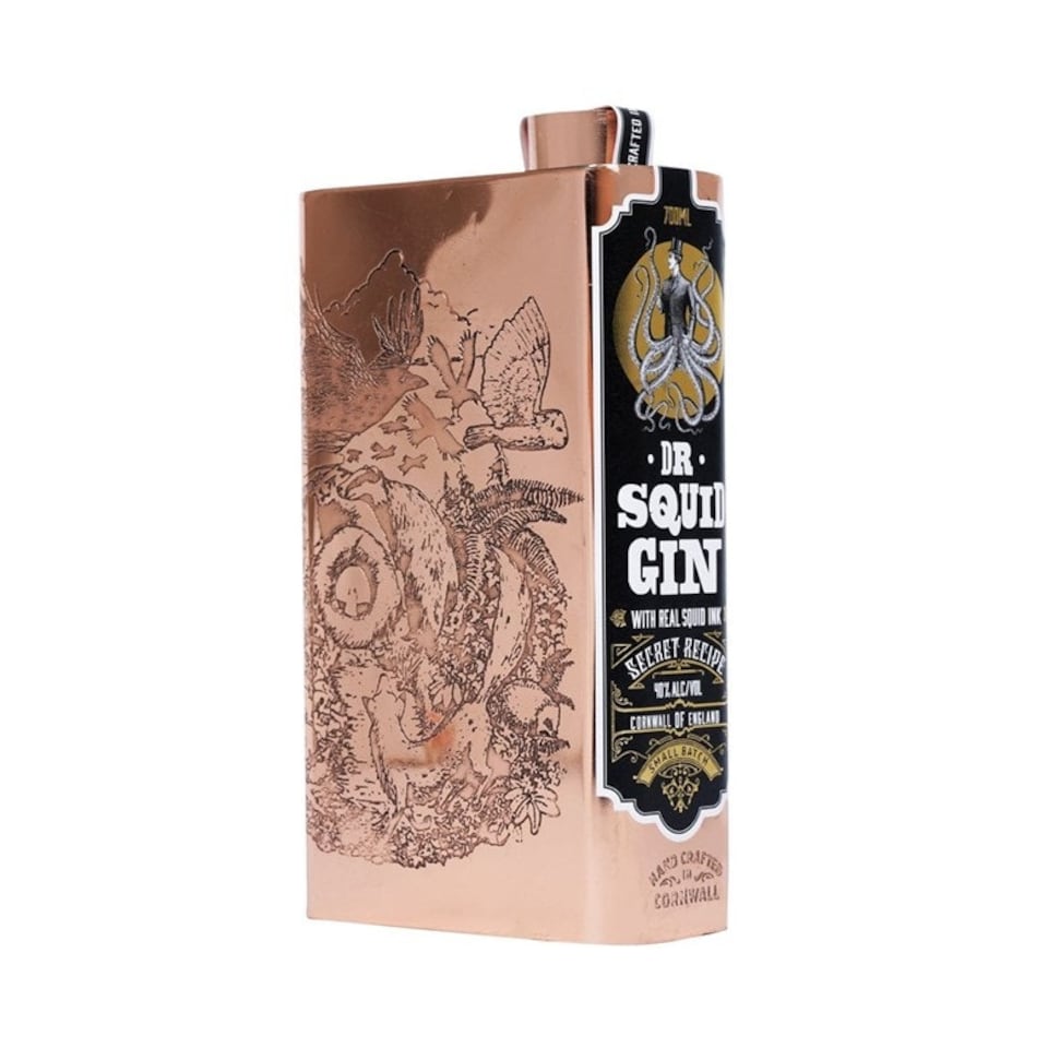 image 1 of Dr Squid Gin Pocketful of Stones Cornish Distillery 70cl