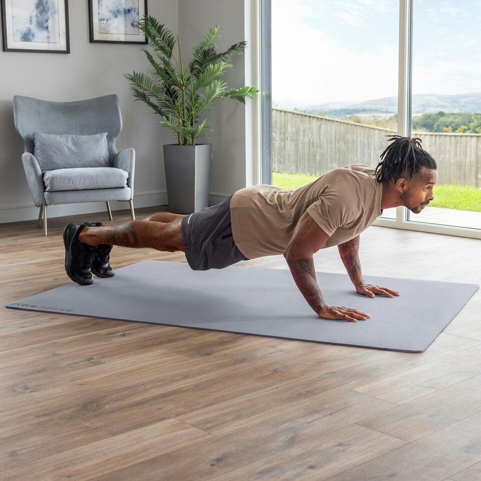 image 1 of Extra Large Exercise Mat (183cm x 116cm)