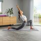 image 2 of TPE Yoga Alignment Mat (6mm Thick) - Grey