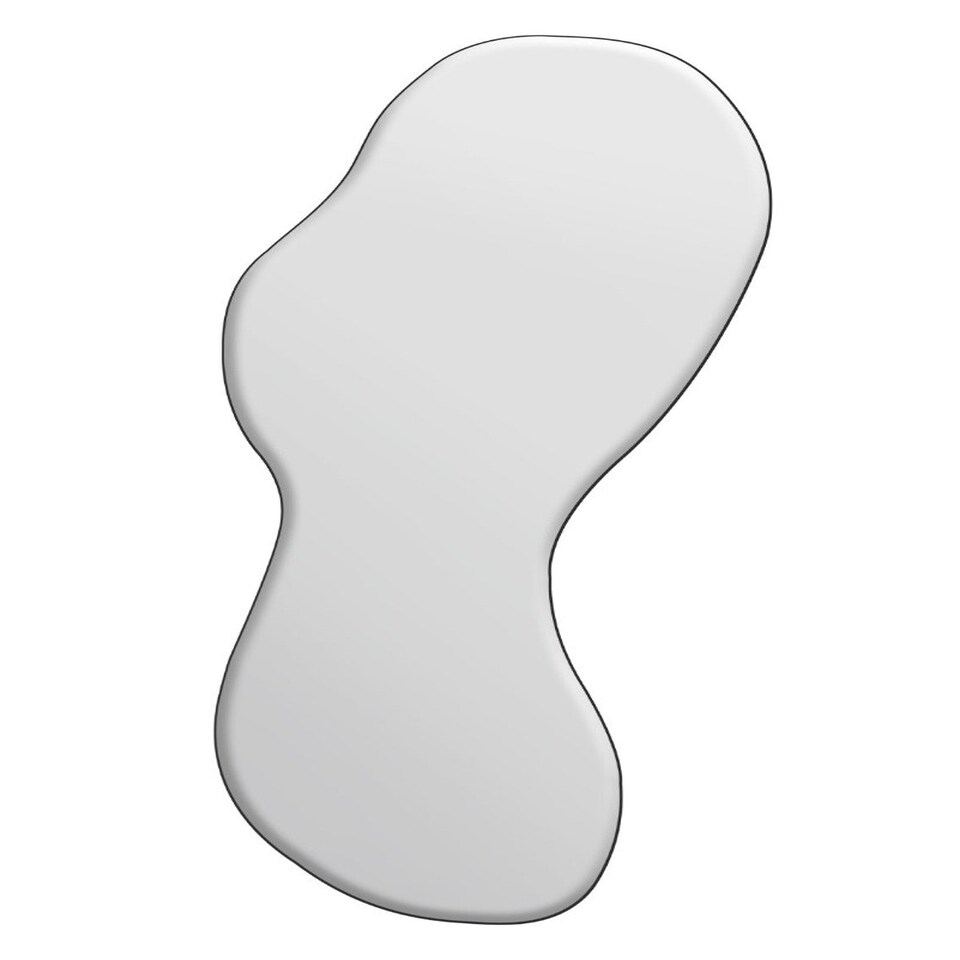 image 1 of The Lacuna - Frameless Pond Wall Mirror 63" X 24" (160CM X 60CM) | Multi