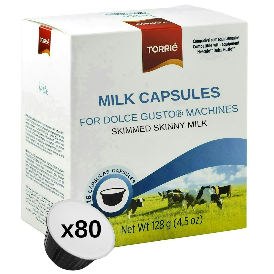 image 1 of Skinny Milk Creamer - Dolce Gusto ® Compatible (80 Pods)