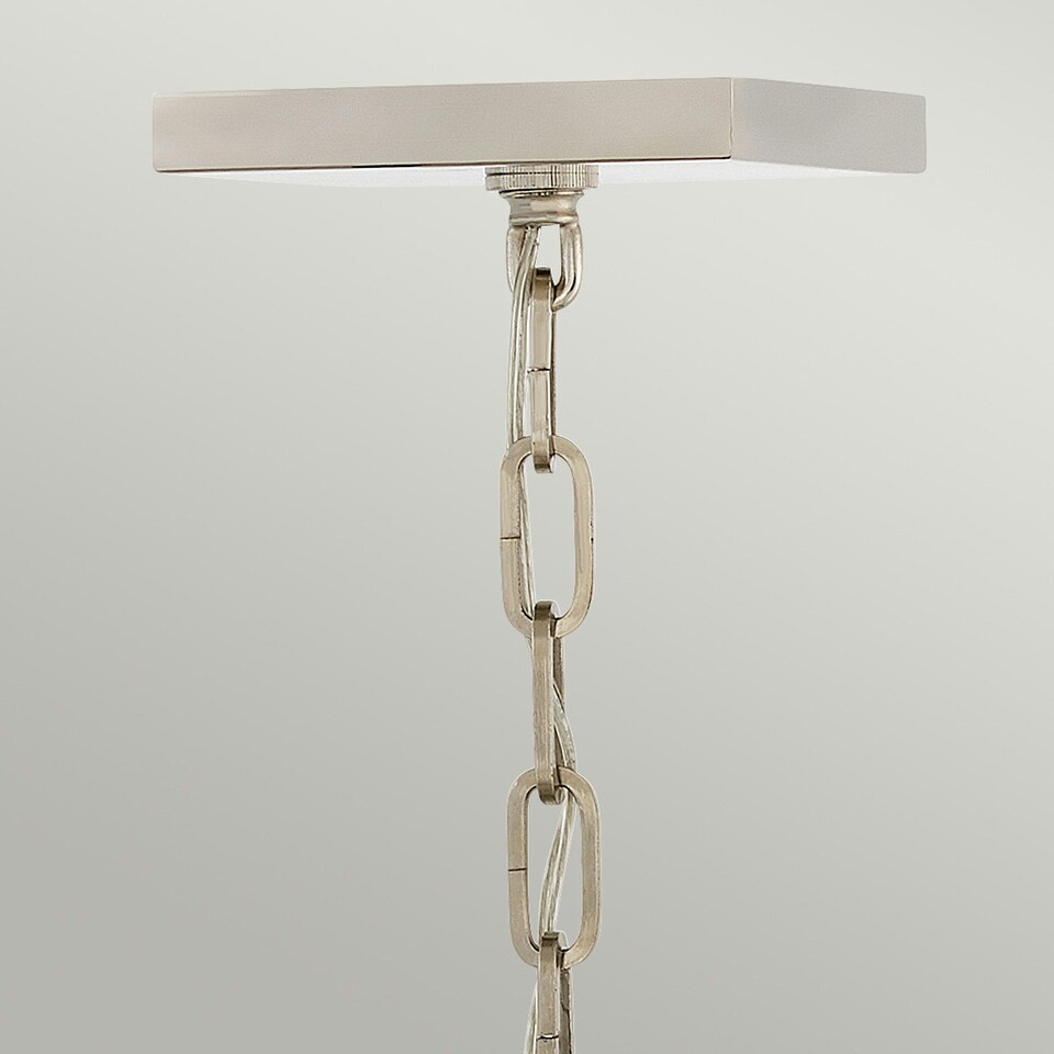 image 1 of Hinkley Stinson Lanterns Pendant Ceiling Light Black with Polished Nickel