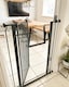image 9 of Safetots Extra Tall Narrow Metal Safety Gate Pressure Fit, 68.5cm - 75cm, Slate Grey, 104cm in Height, Extra Tall Baby Gate | Grey | 1