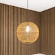 image 9 of CGC ARIBA Brown 35cm Round Rattan Weave Lampshade