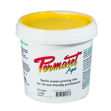 Permaset Aqua Standard Ink, Yellow, 1 Litre
