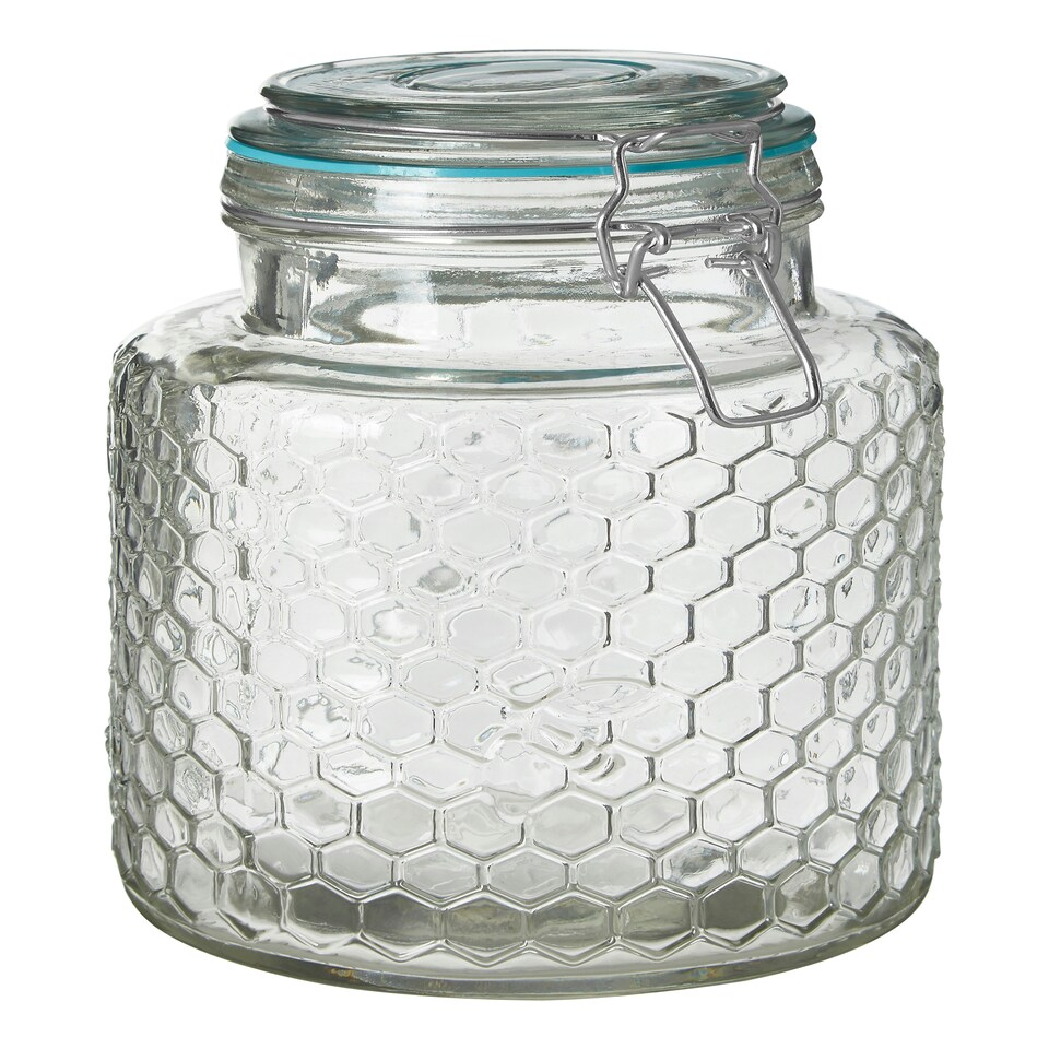image 1 of Essentials by Premier Apiary Blue Seal Small Glass Jar