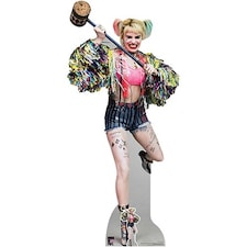 Harley Quinn Mallet Birds of Prey Margot Robbie Lifesize Cardboard Cutout 183cm