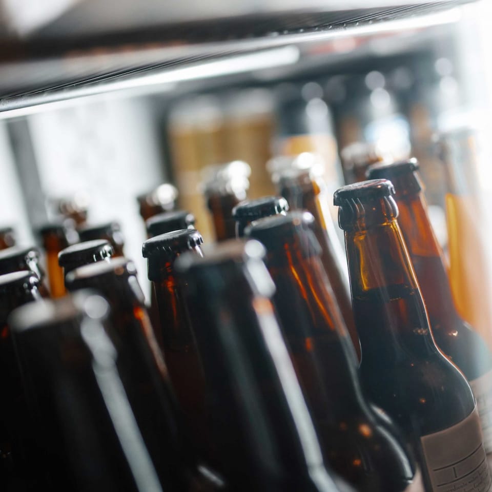 image 1 of Cookology CBC70BK 70L Under Counter Drinks Fridge, Black, Adjustable Temp, Double Glazed Glass, Energy Efficient