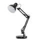 image 1 of ValueLights Retro Adjustable Black Metal Bedside Desk Table Lamp | Black
