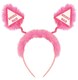 image 1 of Head Popper Pink W/Fur Bridesmaid
