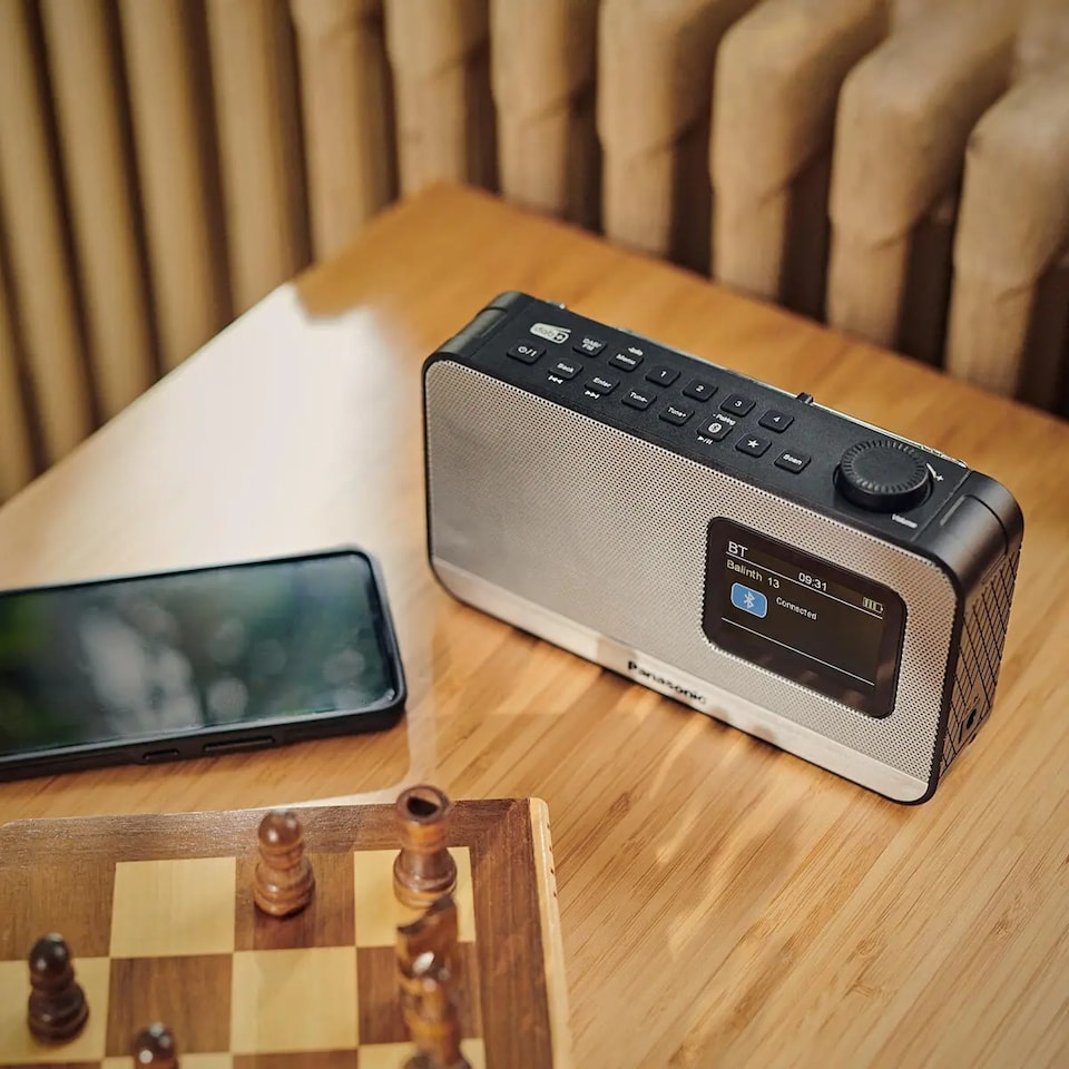 image 1 of Panasonic RF D15 Portable Radio with DAB FM and Bluetooth