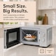 image 2 of EMtronics 20L 700W Microwave - Silver