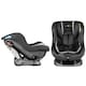 image 3 of Cozy N Safe Fitzroy Group 0+1 Car Seat 0-18kg, Rear & Forward Facing, 5 Point Harness, Reclining Baby Toddler Car Seat, Birth to 4 Years, Deep Padded Child Seat (Black/Grey)