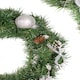image 3 of Best Artificial 12ft / 360cm Decorated Frozen Christmas Garland with Realistic Ice Crystals