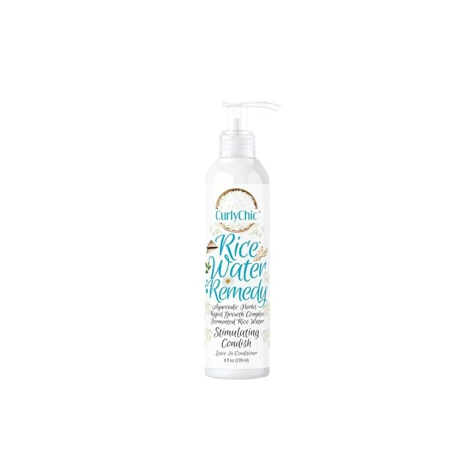 image 1 of Curly Chic Rice Water Remedy Stimulating Leave In Conditioner 239ml