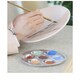 image 5 of 13.5cm Aluminium Painting 6 Well Round Paint Palette