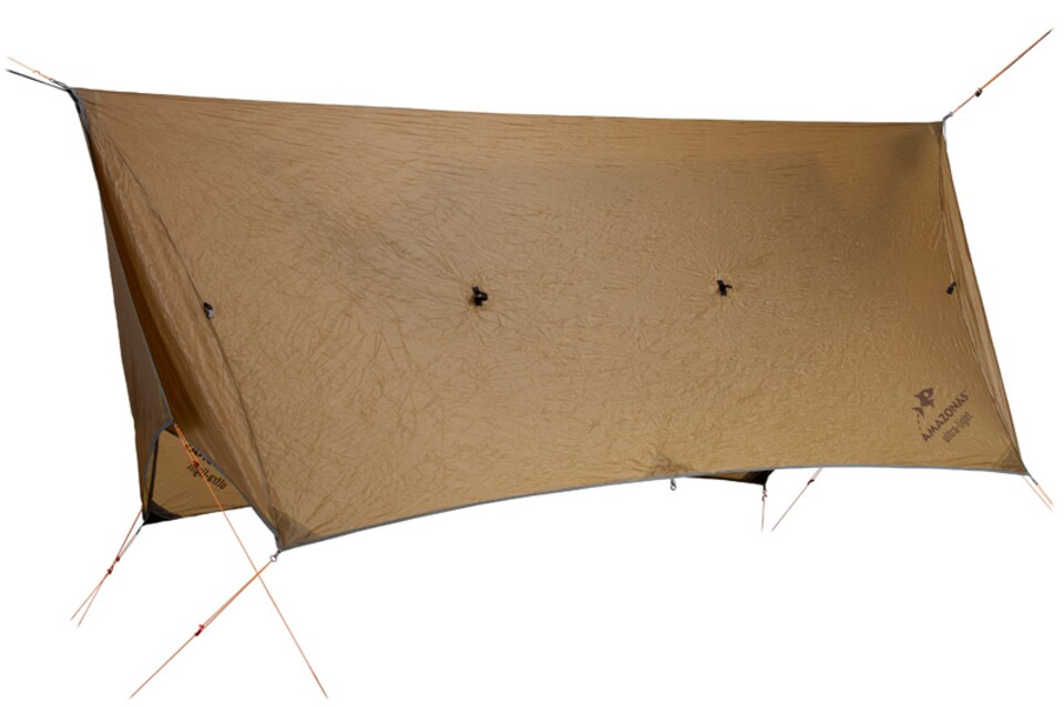 image 1 of Adventure Wing Tarp - Nylon - W150 x H255 cm | Brown