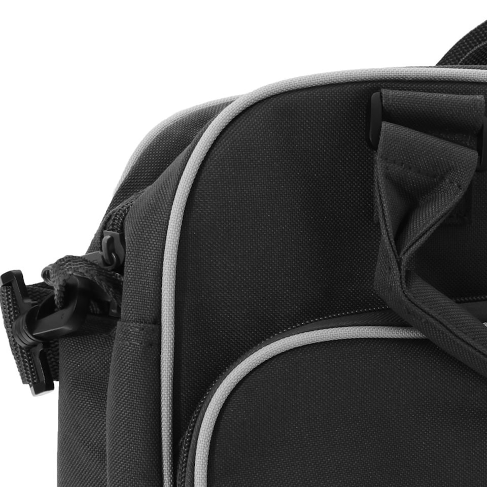 image 1 of Bagbase Compact Junior Dance Messenger Bag (15 Litres) (Pack of 2) - Black/White - One Size Black