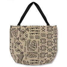 Striped Egyptian Theme With Ethnic And Tribal Motifs Tote bat | Multi